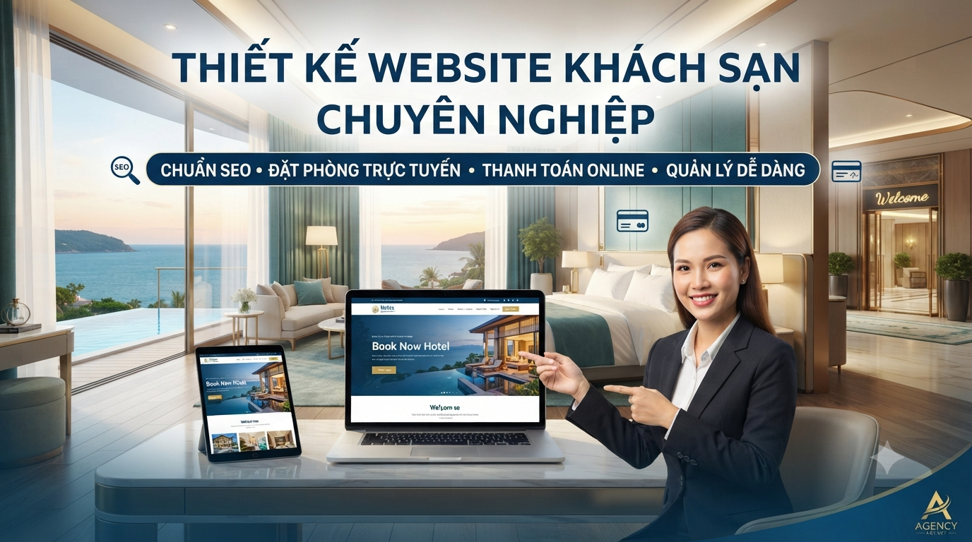 Thiết Kế Website Khách Sạn Chuyên Nghiệp – Giải Pháp Tăng Đặt Phòng Hiệu Quả Năm 2026