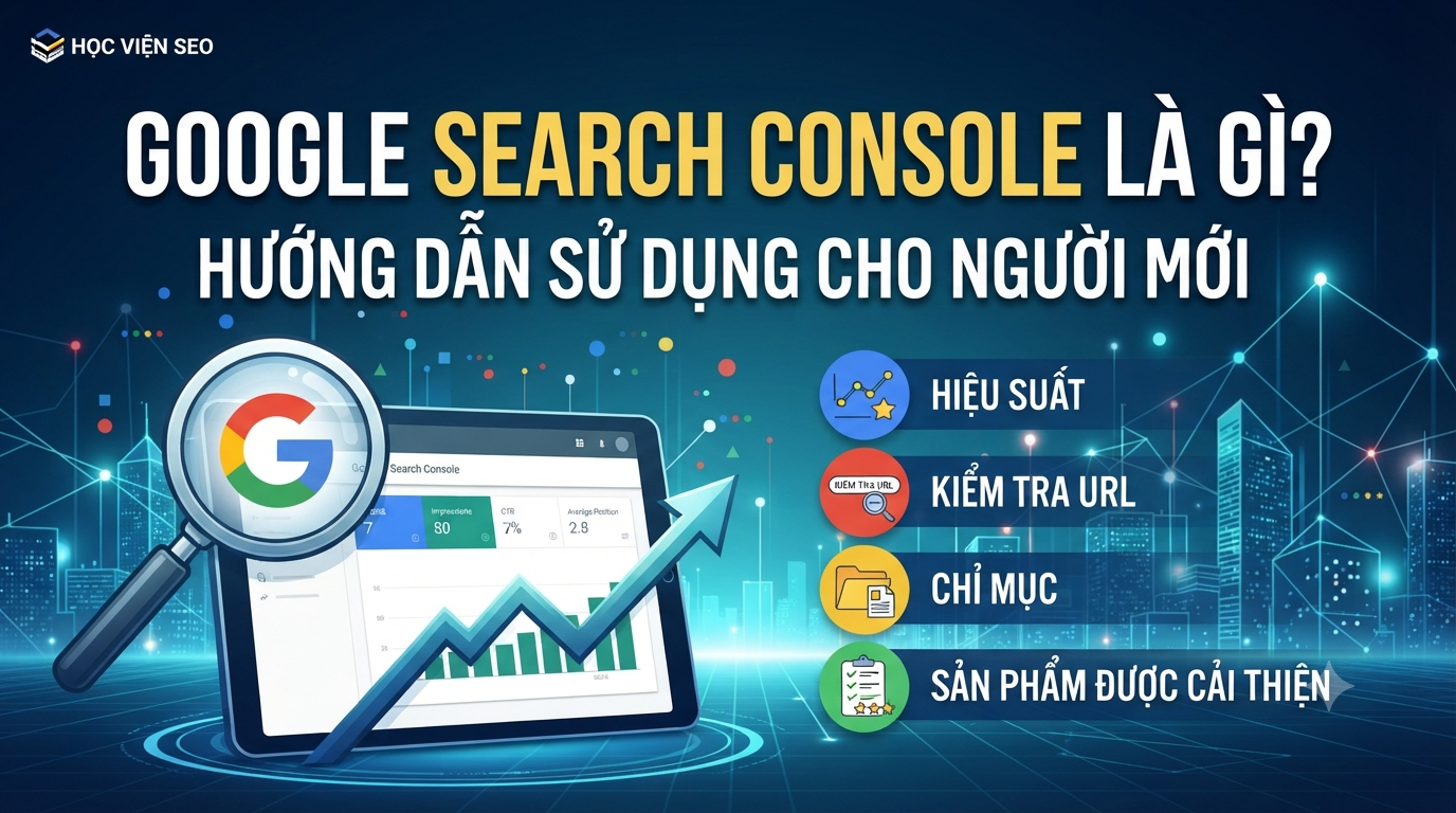 Google Search Console Là Gì? Hướng Dẫn Cài Đặt Và Sử Dụng Cho Người Mới