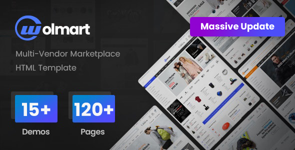 Wolmart - Multipurpose E-Commerce HTML Template